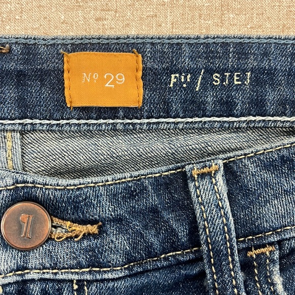 Pilcro and the Letterpress x Anthropology Cuffed Denim Shorts Womens Size 29 - Picture 3 of 10